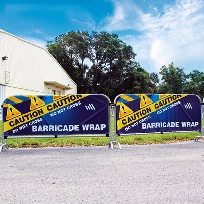 8' Double Sided Barrier Cover Barrier Cloth for Outdoor Activity Ceremony Reception